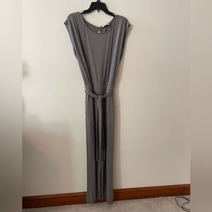Loft M Gray Jumpsuit.